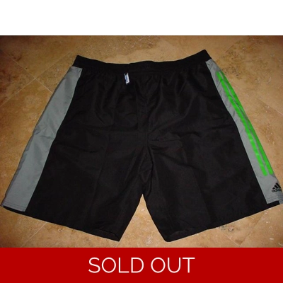 Adidas 3 Stripes Swim Shorts Black 3XLT